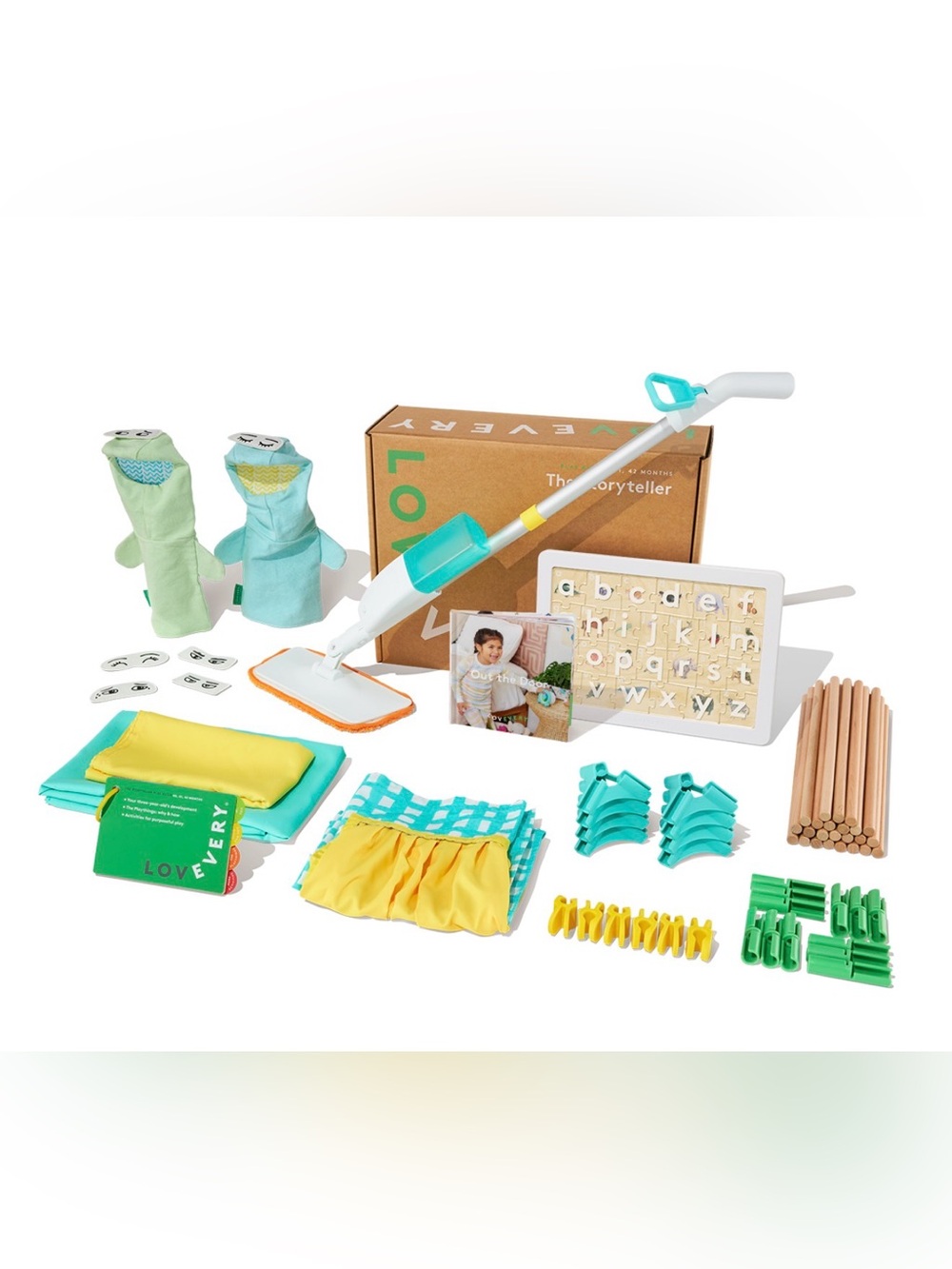 Lovevery Play Kit Months 40, 41, 42+
The Storyteller Play Kit